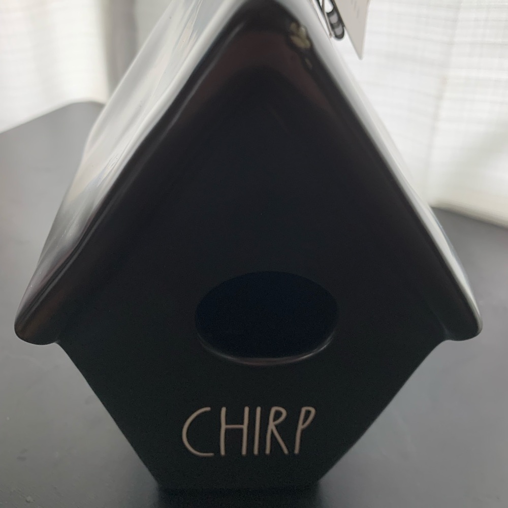 Rae Dunn chirp birdhouse